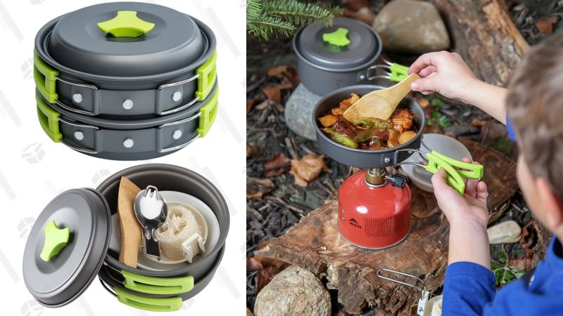 Utensilios de cocina para acampada | $16 | AmazonGráfico: Shep McAllister